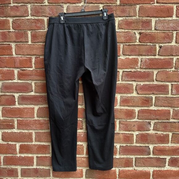 Eileen Fisher Women's $178 Organic Cotton Ponte Slim Pant medium - Picture 7 of 13